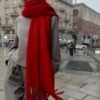 03739267600-p Red Scarf